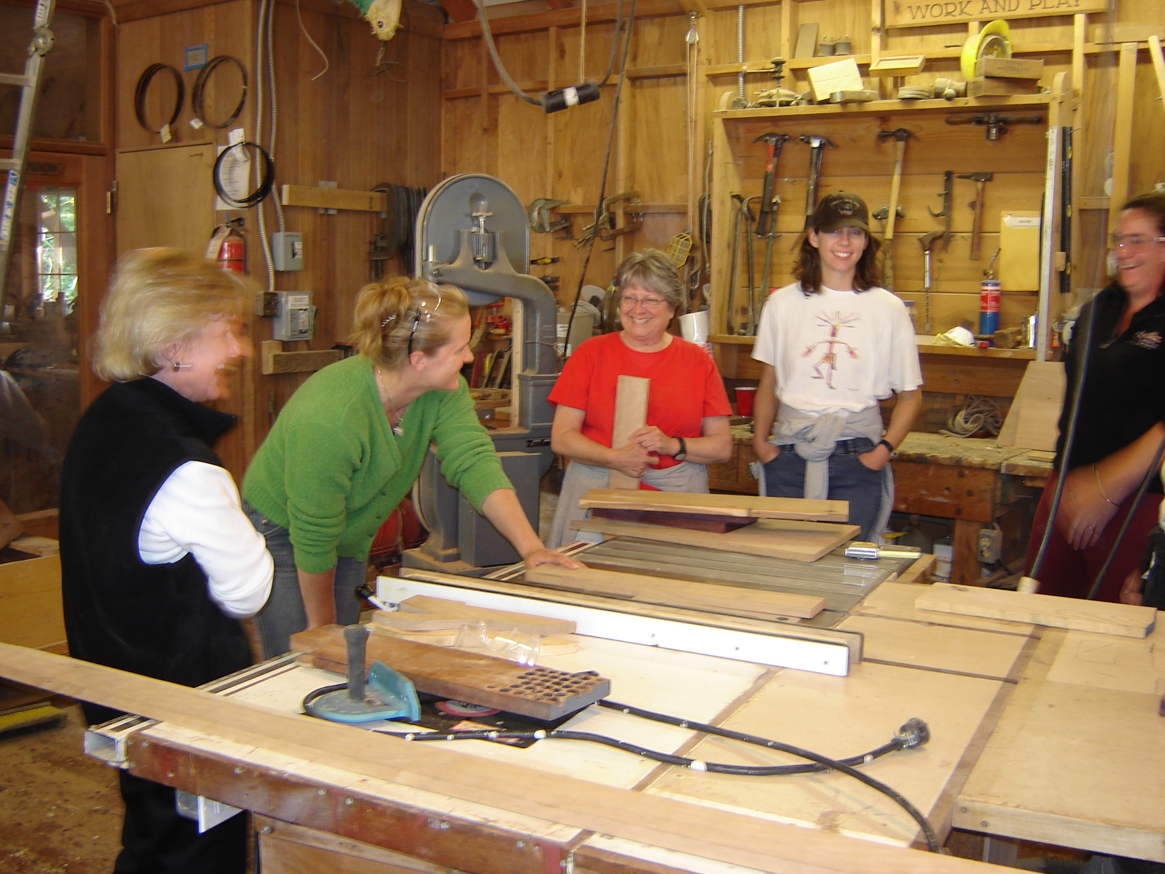 Woodworking Classes for Women