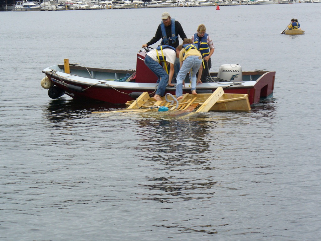 Fast Wooden Paddle Boats pontoon kits houseboat 